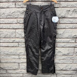 Women's Dark Gray and Copper Spring Pants